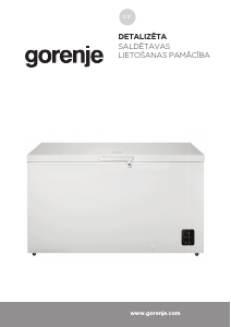 Rokasgrāmata Gorenje FHC42EAW Saldētava