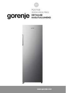 Kasutusjuhend Gorenje FN617EES5 Sügavkülmik