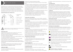 Manual de uso Nuvita 2070 Termómetro