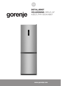 Brugsanvisning Gorenje N619EAXL4 Køle-fryseskab