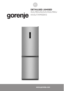 Kasutusjuhend Gorenje NRK6192AS4 Külmik-sügavkülmik