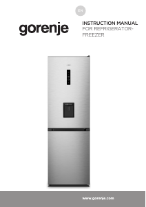 Manual Gorenje NRK619EAXL4WD Fridge-Freezer