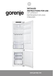 Manual Gorenje NRKI419EP1 Fridge-Freezer