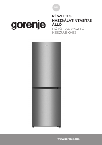 Használati útmutató Gorenje RK4162PW4 Hűtő és fagyasztó
