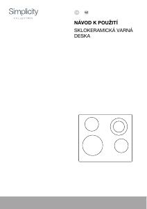 Manuál Gorenje ECT643SYB Varná deska