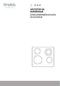 Priručnik Gorenje ECT643SYB Ploča za kuhanje