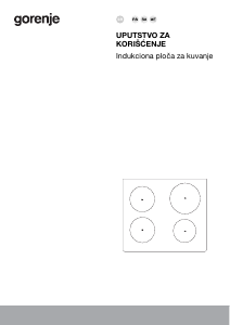 Priručnik Gorenje IS846BG Ploča za kuhanje