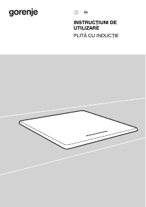 Manual Gorenje IT640BCSC Plită