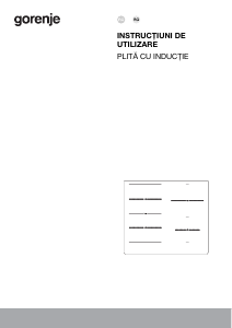 Manual Gorenje IT643BSC Plită