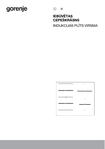 Rokasgrāmata Gorenje IT645BCSC Plīts virsma