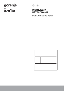 Instrukcja Gorenje IT646ORAW Płyta do zabudowy