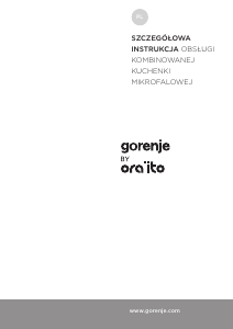 Instrukcja Gorenje BCM547ORAW Piekarnik
