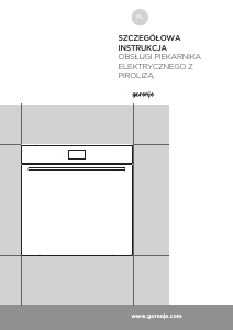 Instrukcja Gorenje BCS798S24X Piekarnik
