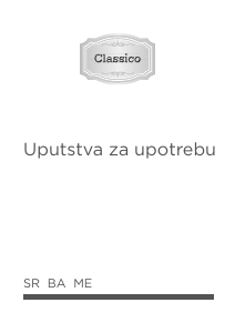 Priručnik Gorenje EC62CLI Raspon
