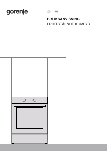 Bruksanvisning Gorenje EI9617PW Komfyr