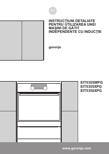 Manual Gorenje EIT5355WPG Aragaz