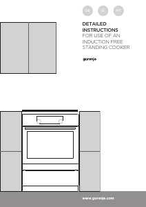 Manual Gorenje EIT6355XPD Range
