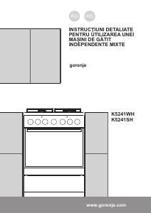 Manual Gorenje K5241WH Aragaz