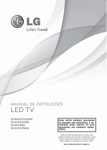 Manual LG 55LN549E Televisor LED