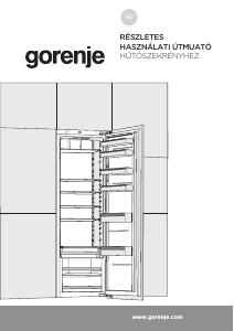 Használati útmutató Gorenje RI418EE0 Hűtőszekrény