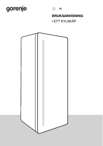 Bruksanvisning Gorenje RP619EAW6 Kylskåp