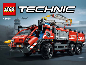 Instrukcja Lego set 42068 Technic Pojazd straży pożarnej