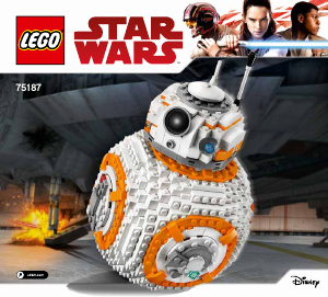 Käyttöohje Lego set 75187 Star Wars BB-8