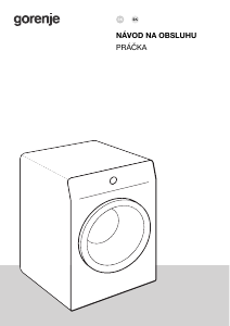 Návod Gorenje WPNEI14A2SWIFI Práčka