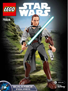 Hướng dẫn sử dụng Lego set 75528 Star Wars Rey