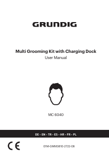 Mode d’emploi Grundig MC 6040 Tondeuse à barbe