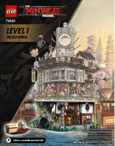 Használati útmutató Lego set 70620 Ninjago City