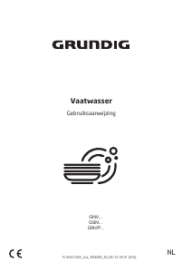 Handleiding Grundig GNVP4621C Vaatwasser