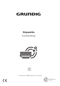 Instrukcja Grundig GSV4P860 Zmywarka