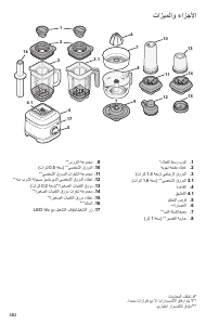 كتيب كيتشن أيد 5KSB4026EER خلاط