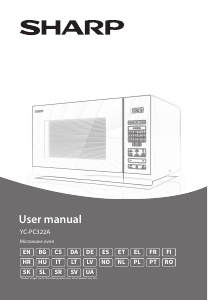 Handleiding Sharp YC-PC322AE-S Magnetron