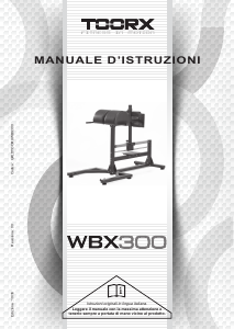 Manuale Toorx WBX-300 Stazione multifunzione