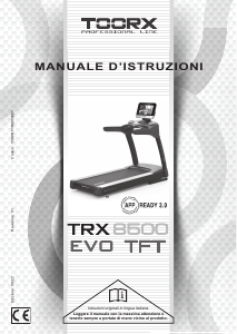 Manuale Toorx TRX-8500 EVO TFT Tapis roulant