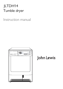 Handleiding John Lewis JLTDH 14 Wasdroger