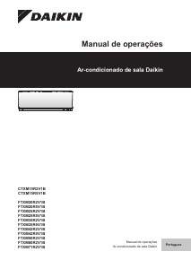 Manual Daikin CTXM15R2V1B Ar condicionado