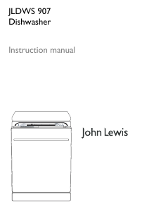 Manual John Lewis JLDWS 907 Dishwasher