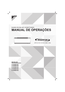 Manual Daikin FTX20KV1B Ar condicionado