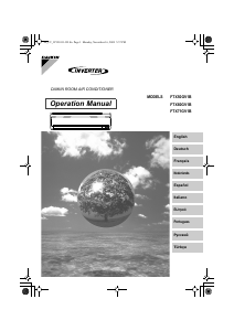 Manual Daikin FTX60GV1B Ar condicionado