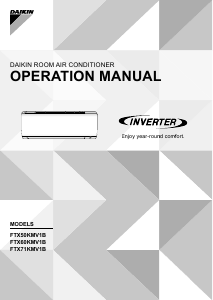 Manual Daikin FTX71K2V1B Air Conditioner