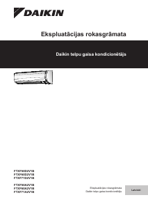 Rokasgrāmata Daikin FTXF35A2V1B Gaisa kondicionētājs
