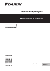 Manual Daikin FTXM25N2V1B Ar condicionado