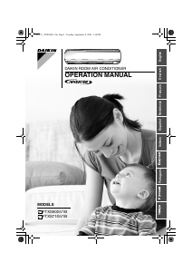 Manual Daikin FTXS50G2V1B Ar condicionado