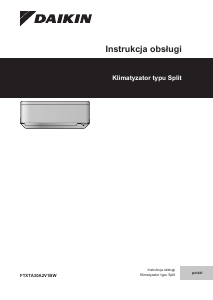 Instrukcja Daikin FTXTA30A2V1BW Klimatyzator