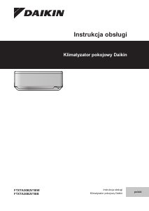 Instrukcja Daikin FTXTA30B2V1BW Klimatyzator