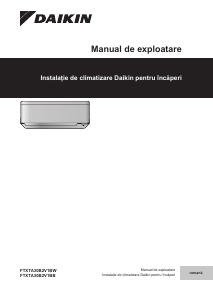 Manual Daikin FTXTA30B2V1BW Aer condiționat