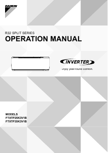 Manual Daikin FTXTP35K3V1B Air Conditioner